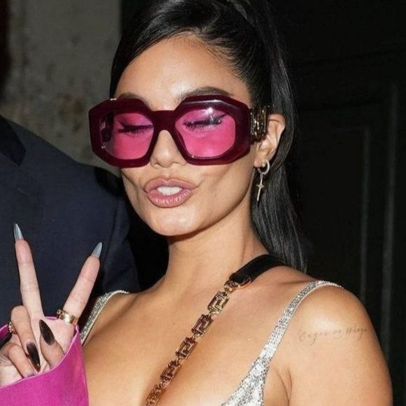 NEW VE4424U 388/5 VERSACE MEDUSA SUNGLASSES MOD 4424U PINK EYEWEAR VE 4424U - Picture 8 of 12